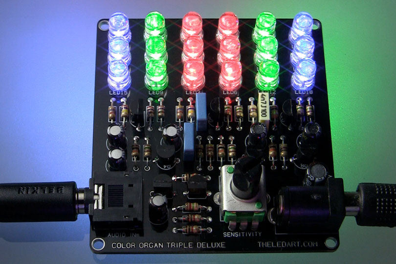 Color Rogan Color Organ Triple Deluxe II - Fully Assembled Board – The LED Artist