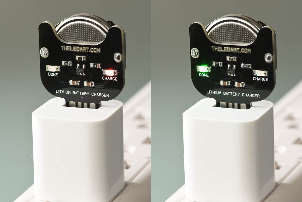 LIR2450 Li-Ion Battery Charger – The LED Artist